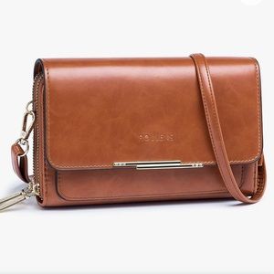 Roulens Small Crossbody Shoulder Bag - Cellphone Bags Wallet Purse Handbags